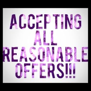 ALL REASONABLE OFFER ACCEPTED